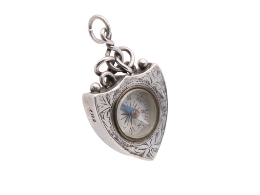 antique-victorian-silver-shield-compass-pendant