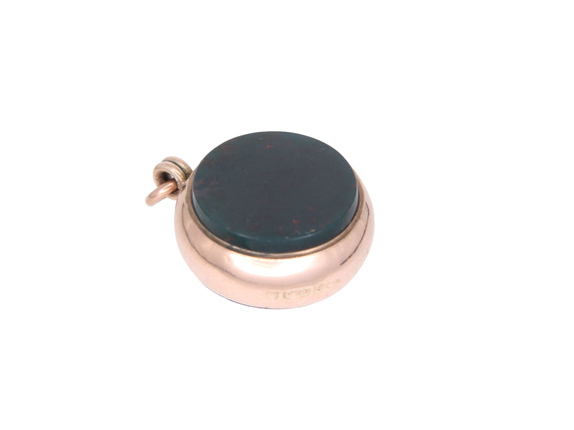 antique-9ct-gold-compass-bloodstone-pendant-fob-1895