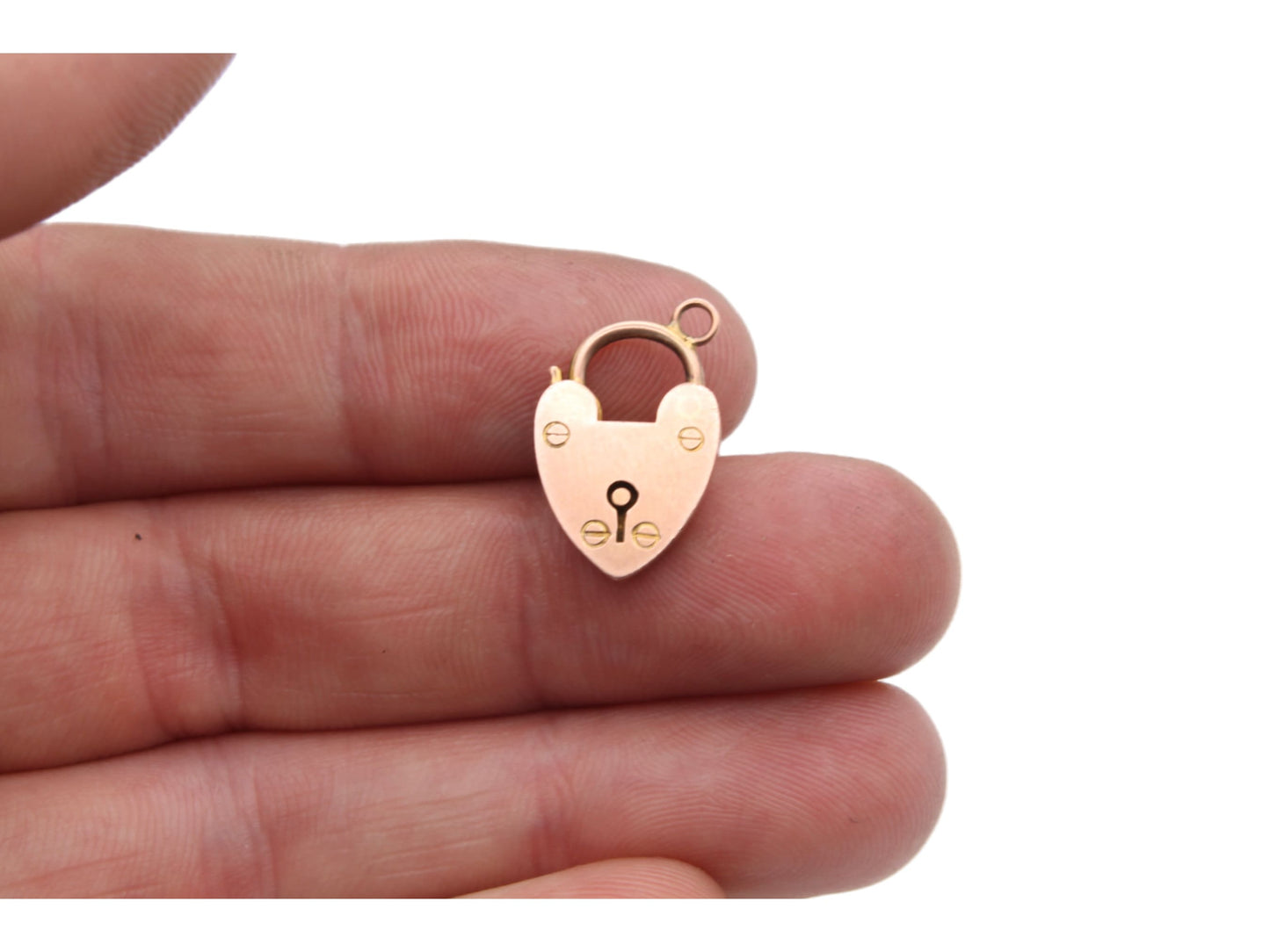 antique-9ct-rose-gold-heart-shaped-padlock-pendant