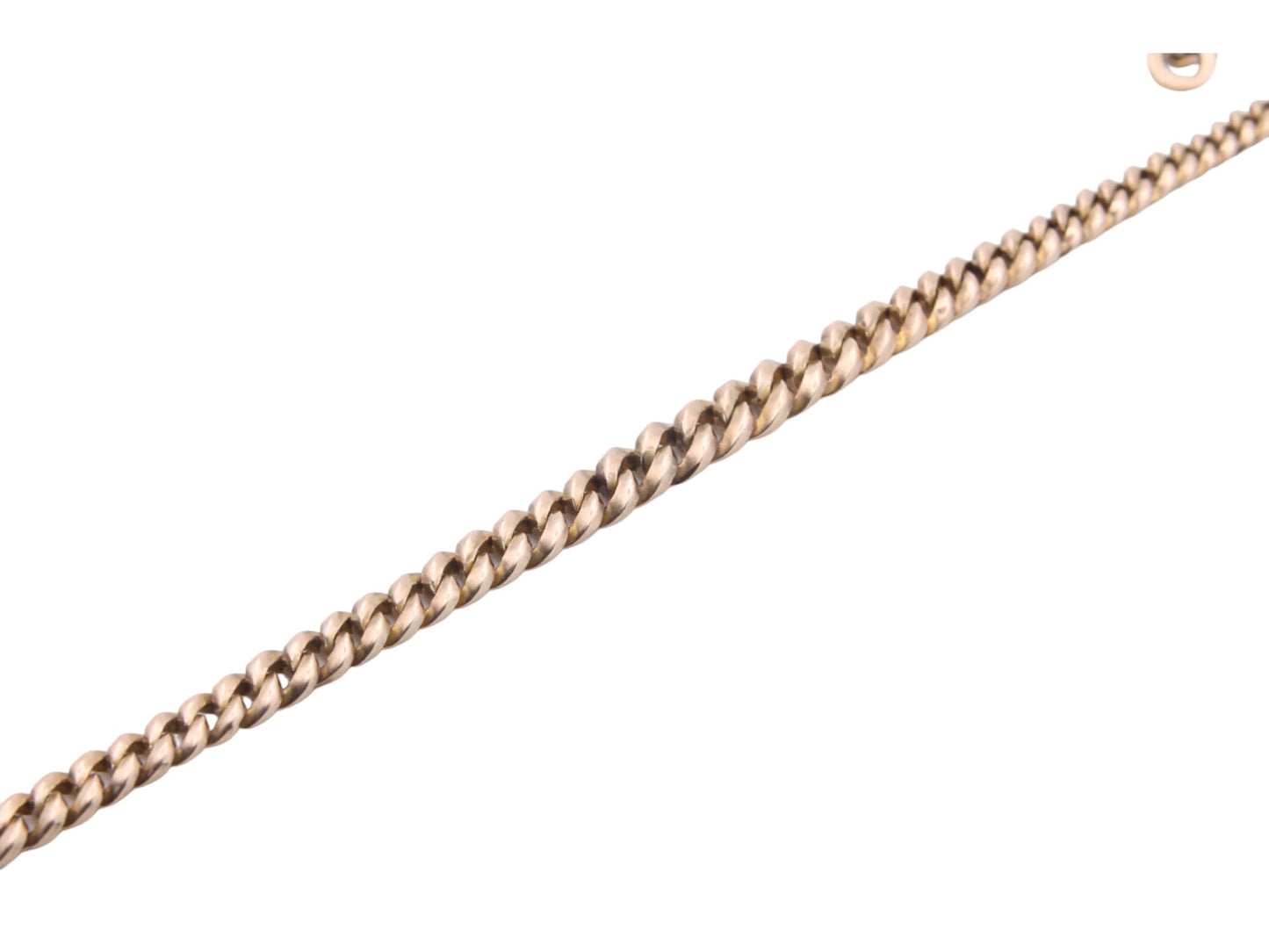 Antique 9ct Gold Graduated Albert Watch Chain, 35.5g