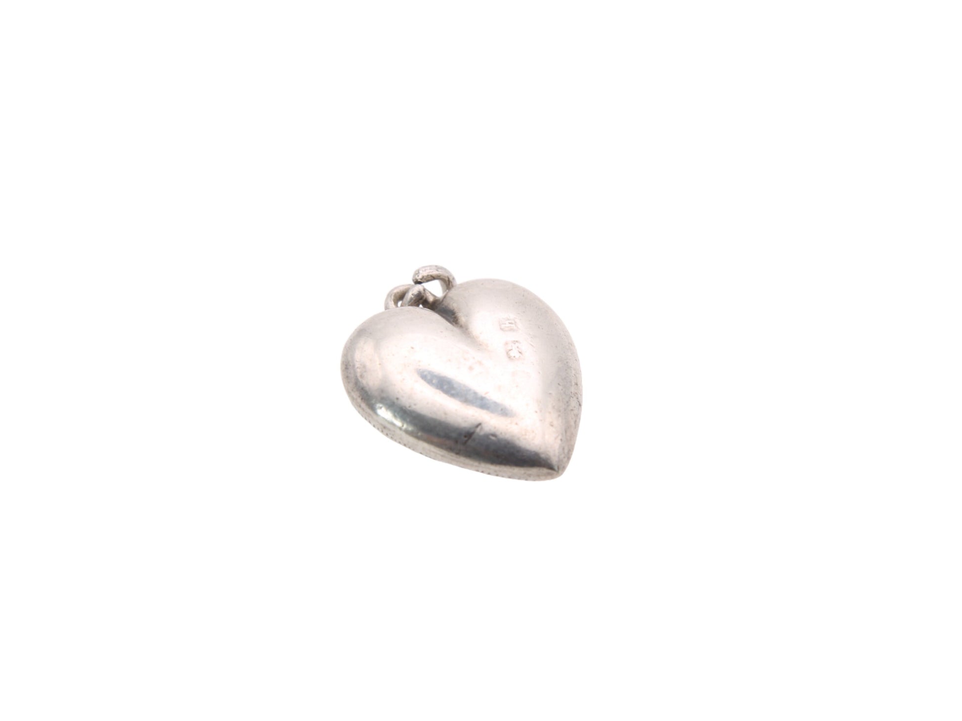 Antique-Sterling-Silver-Heart-Shamrock-Bloodstone-Pendant
