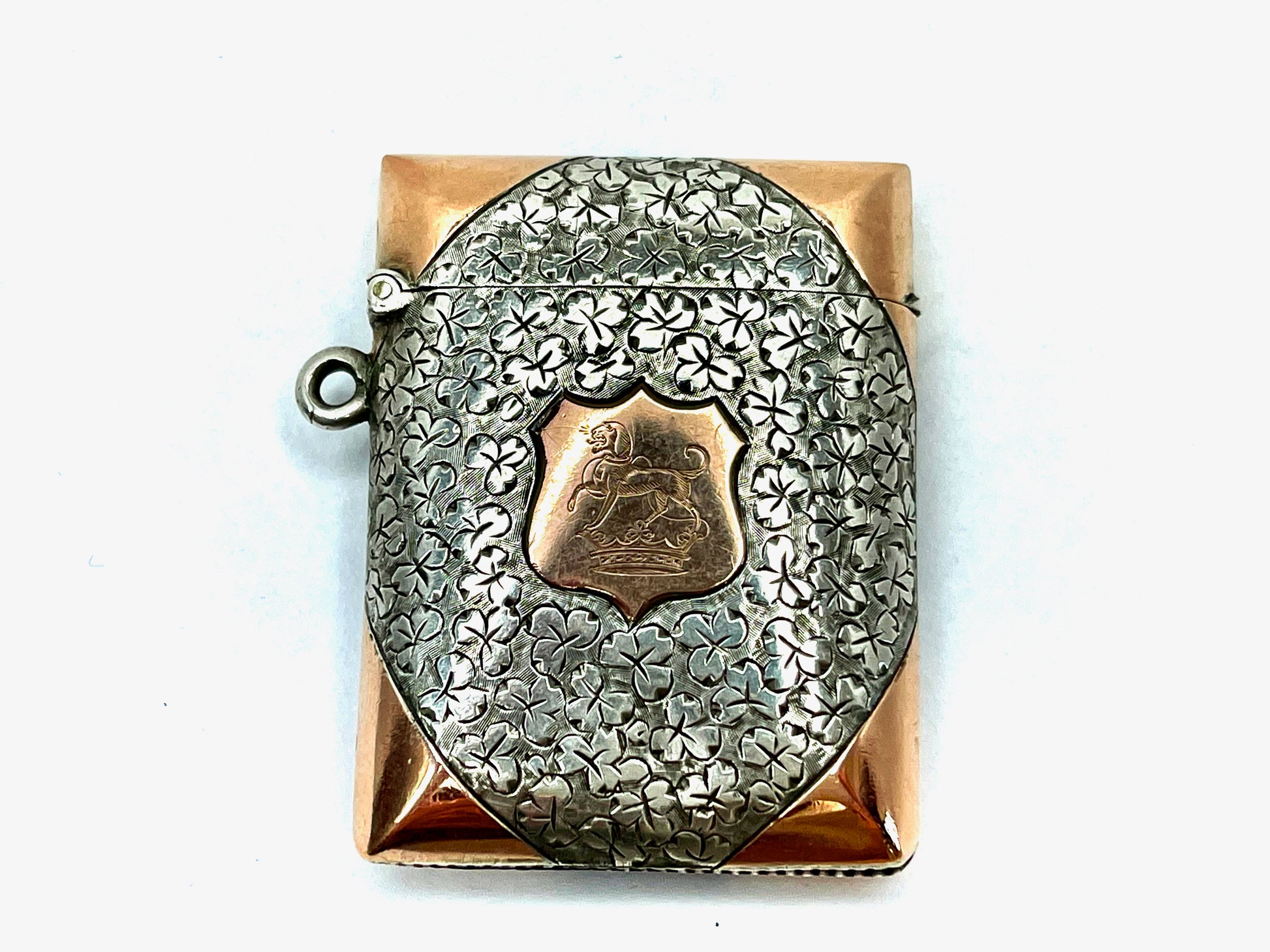 victorian-silver-and-gold-vesta-case-lord-drummond-crest