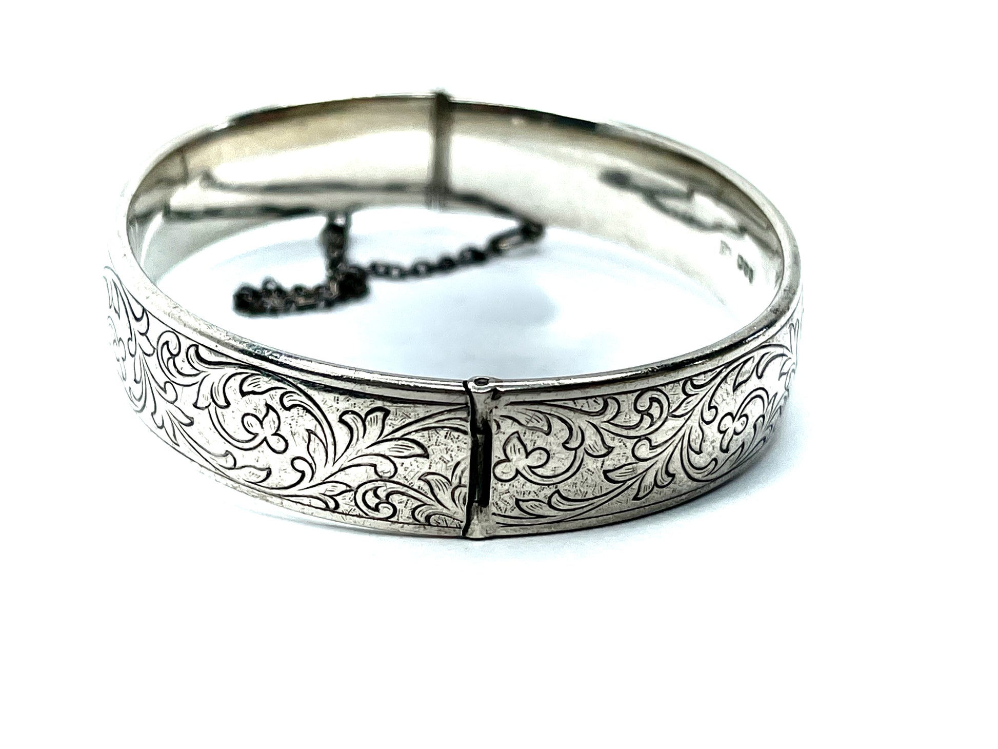 charles-horner-silver-bangle-bracelet